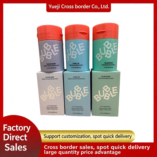 Bubble Skincare Facial Moisturizing Cream Gel Toner Spray Brightening Eye Cream Syringa Vulgaris Extract 50ml Genuine Original