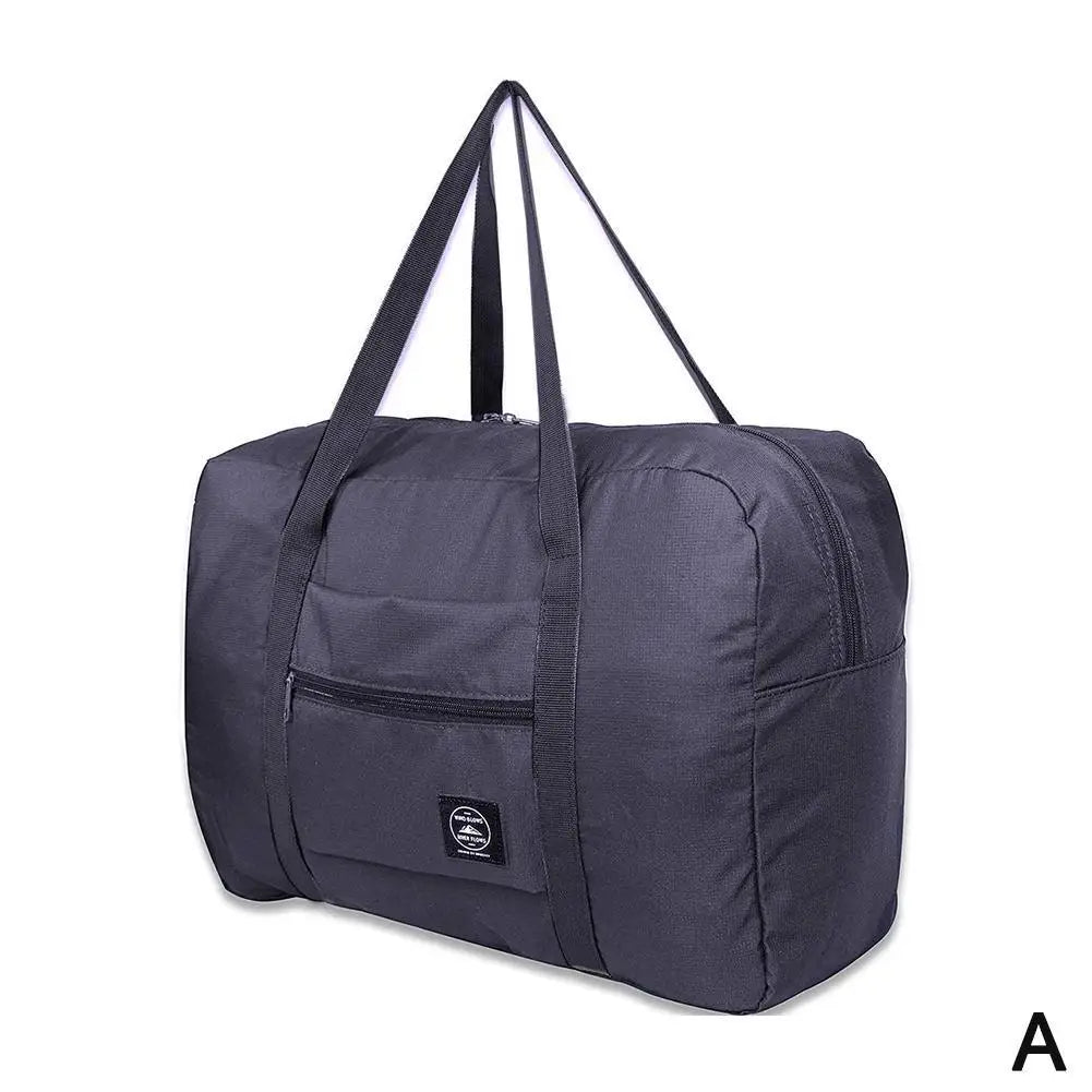 Travel Duffel Bag Lightweight Foldable Nylon Water Resistant Carry-On Duffle Bag Portable Durable Outdoor Tote Hook onto Luggage