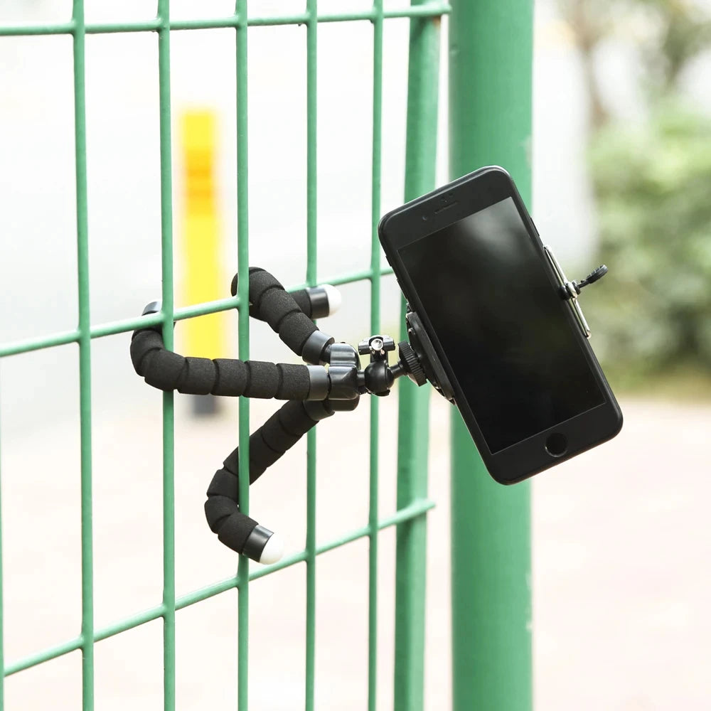 Tripoder Stativ Til Telefon Mobil Kameraholder Klips Smarttelefon Monopod Trebent Stativ Blekksprut Ministativ Stativ Til Telefon