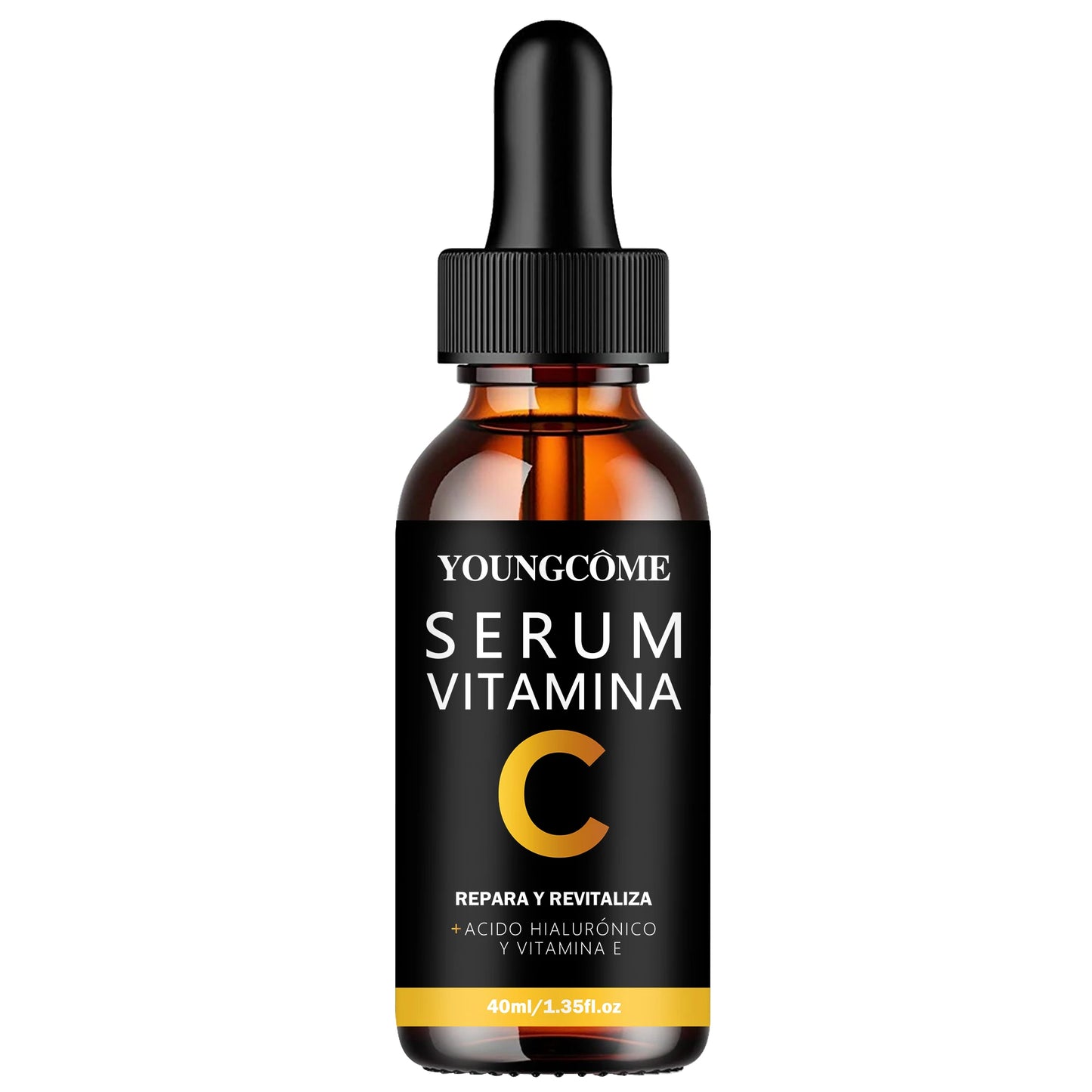 YOUNGCOME Vitamin A Serum + Hyaluronic Acid & Vitamin E, Facial Brighten skin& Boost radiance Essence, Daily Skincare Treatment