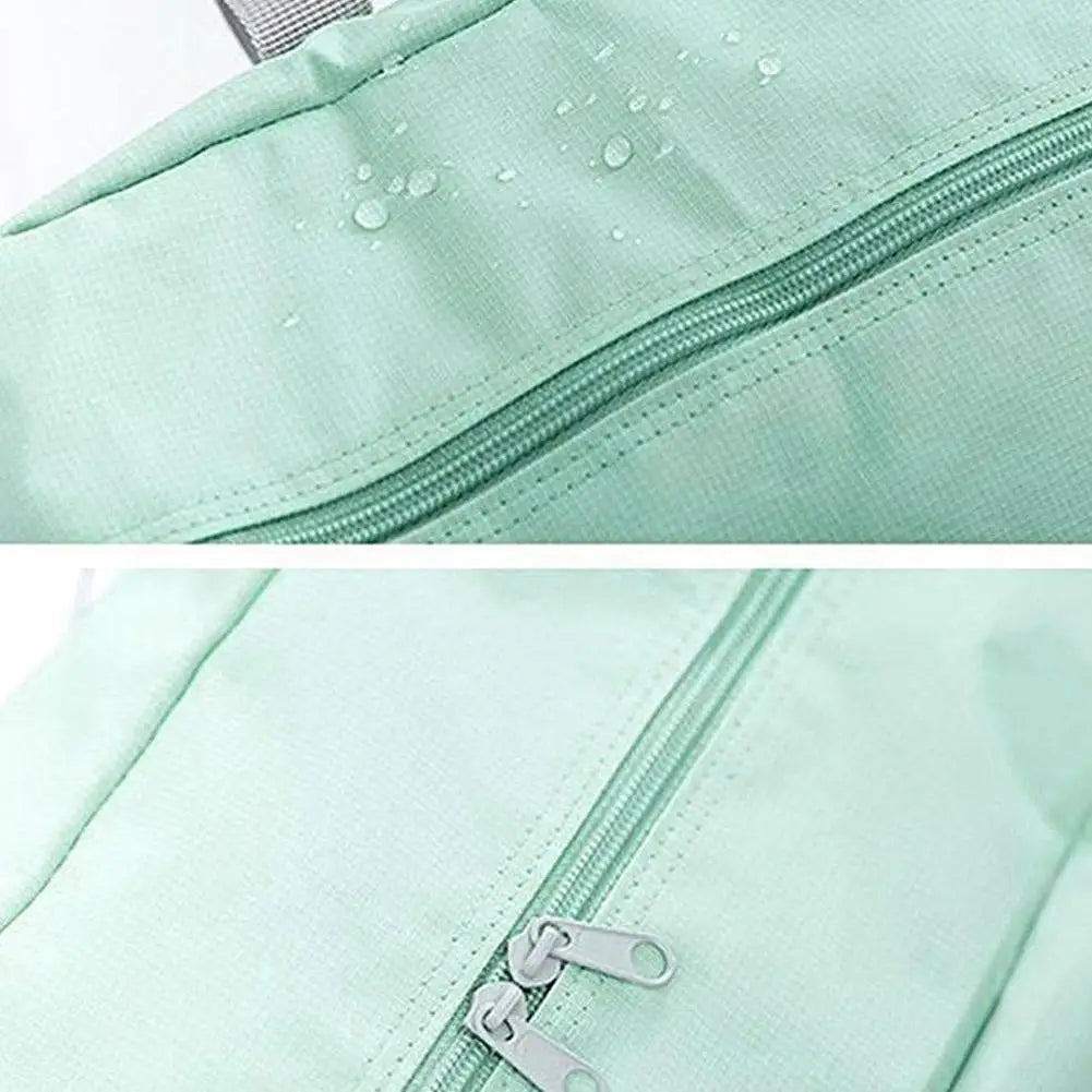 Travel Duffel Bag Lightweight Foldable Nylon Water Resistant Carry-On Duffle Bag Portable Durable Outdoor Tote Hook onto Luggage