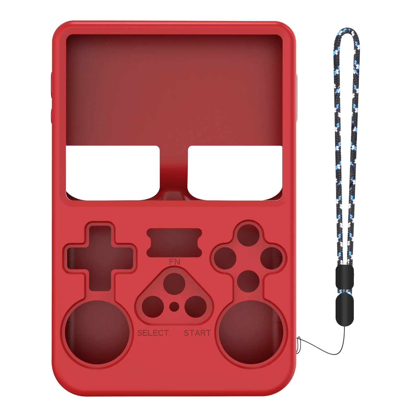 Soft Silicone Rubber Skin Cover for R36S Retro Handheld Game Console, Back Protective Case for R36S Protector Accessories
