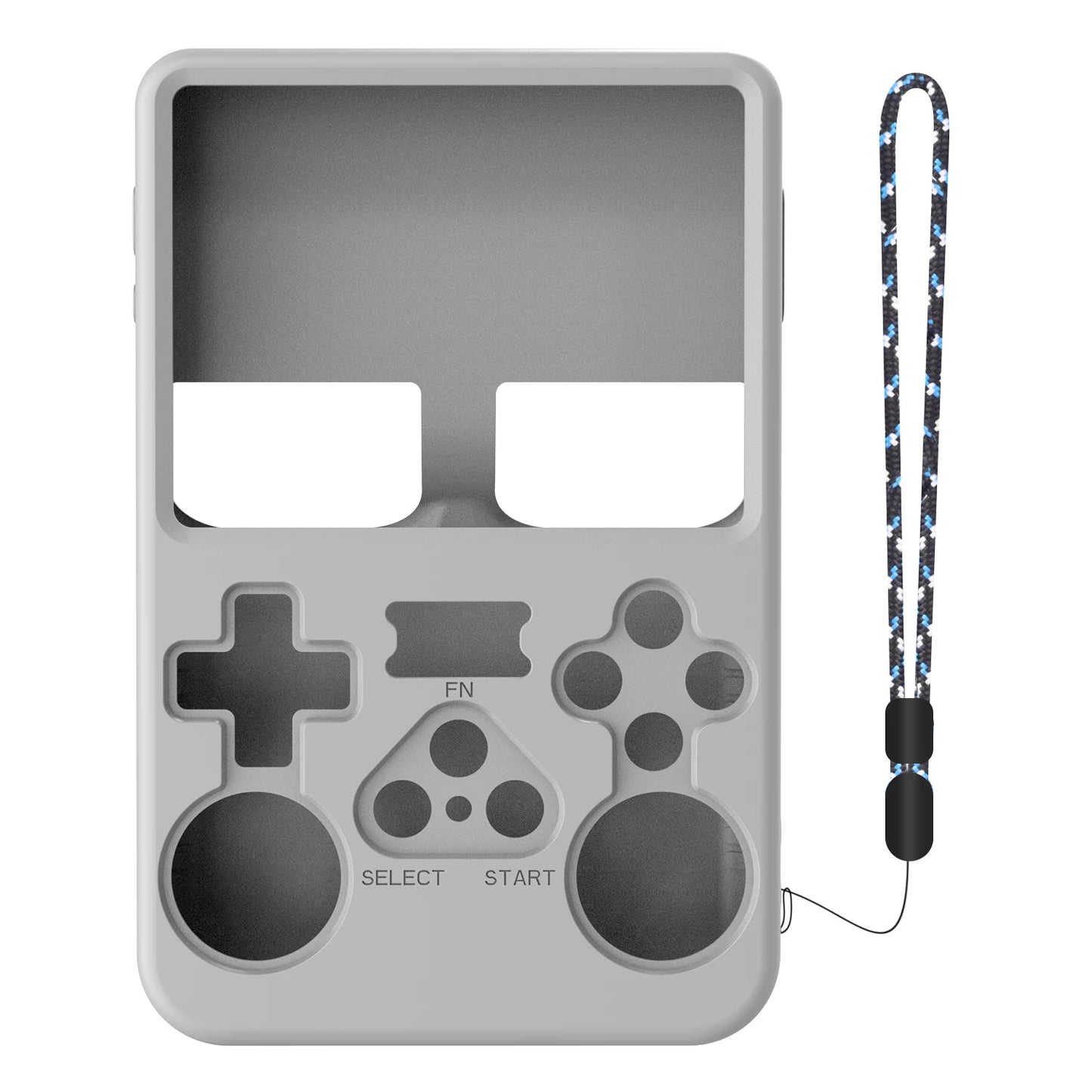 Soft Silicone Rubber Skin Cover for R36S Retro Handheld Game Console, Back Protective Case for R36S Protector Accessories